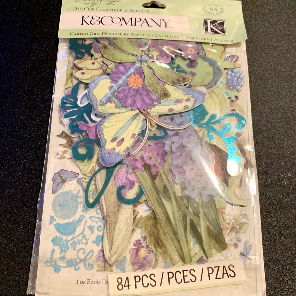 Botanical Die Cut Cardstock
